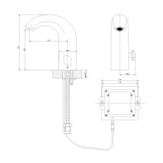 Смеситель для раковины Lemark Project (LM4656CE)