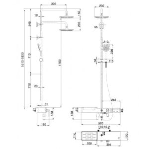 Душевая программа  Lemark Tropic (LM7007C)