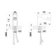 Смеситель для биде Lemark Plus Factor (LM1608C)
