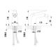 Смеситель для биде Lemark Melange (LM4908CW) Смеситель для биде Lemark Melange (LM4908CW)