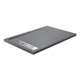 Душевой поддон WasserKRAFT Wiese 84T35 140x80 см серый