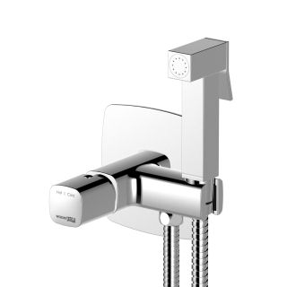 Гигиенический душ со смесителем WasserKRAFT Naab 8638 хром