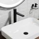 Смеситель для раковины WasserKRAFT Nuthe 9103H чёрный матовый