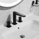 Смеситель для раковины WasserKRAFT Nuthe 9135 чёрный матовый