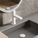 Смеситель для раковины WasserKRAFT Saale 9503 белый матовый