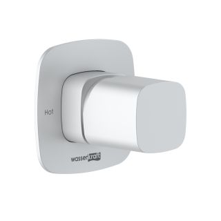 Смеситель для душа WasserKRAFT Saale 9551 белый матовый
