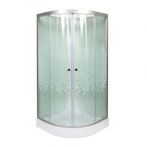 Душевая кабина Deto L 908 N без крыши 80х80х200 см