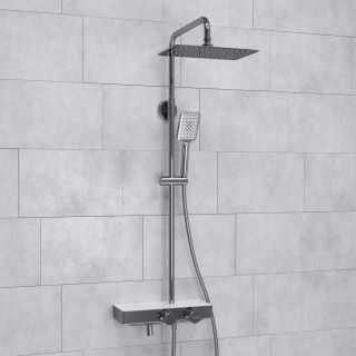 Душевая стойка WasserKRAFT Aller Thermo A113.069.126.CH T с термостатом хром