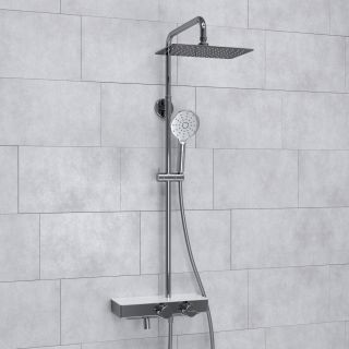 Душевая стойка WasserKRAFT Aller Thermo A113.069.127.CH T с термостатом хром
