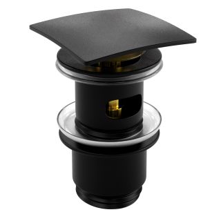 Донный клапан WasserKRAFT A164 чёрный матовый