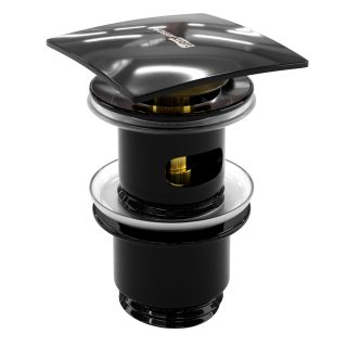 Донный клапан WasserKRAFT A166 чёрный