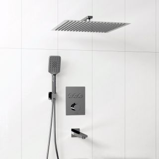 Душевой комплект WasserKRAFT Neime Thermo A171919 с термостатом хром