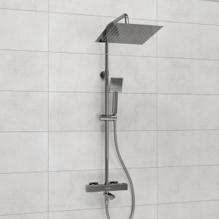 Душевая стойка WasserKRAFT Thermo A199.118.141.087.CH T с термостатом хром