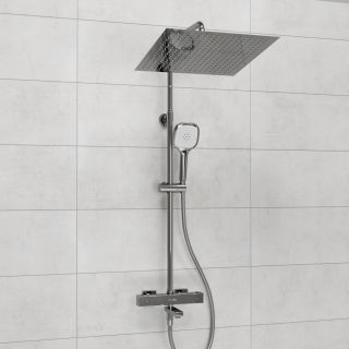 Душевая стойка WasserKRAFT Thermo A199.119.065.087.CH T с термостатом хром
