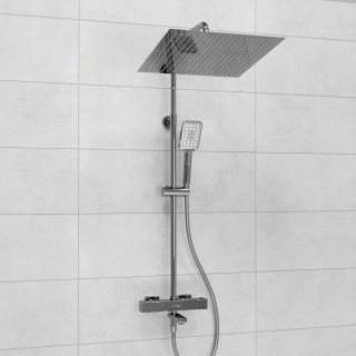 Душевая стойка WasserKRAFT Thermo A199.119.126.087.CH T с термостатом хром