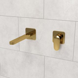 Смеситель для раковины WasserKRAFT Neckar A2151.279 золото