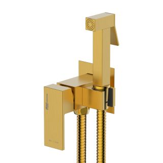 Гигиенический душ со смесителем WasserKRAFT A71838 тёмное золото матовое