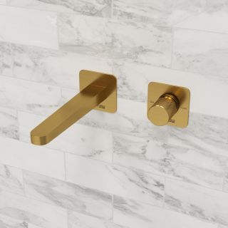 Смеситель для раковины WasserKRAFT Schunter A8251.308 тёмное золото матовое