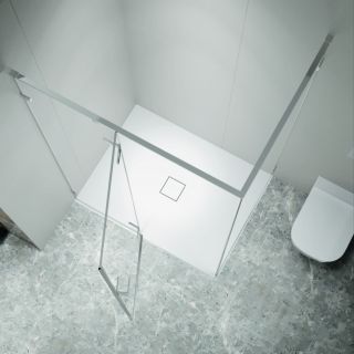 Душевой уголок RGW SV-040 353204008-11 100x80 см профиль хром стекло прозрачное