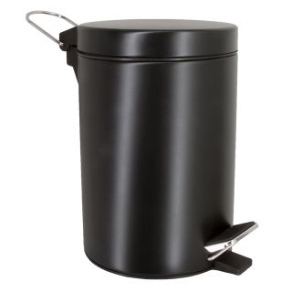 Ведро WasserKRAFT Elbe K-633B 3 литра чёрный матовый