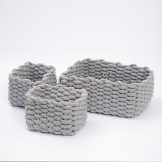 Набор корзин WasserKRAFT Mindel WB-850 Set серый