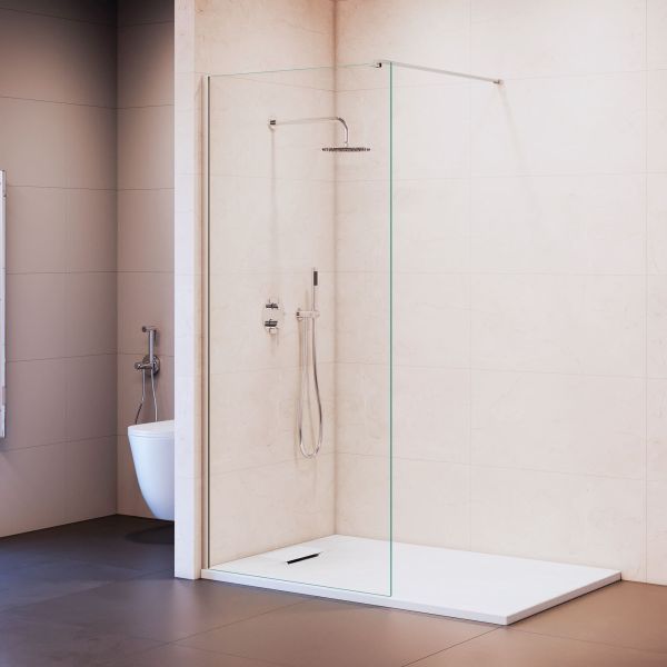 Душевая перегородка RGW WA-210 351021008-11 80 см профиль хром стекло прозрачное