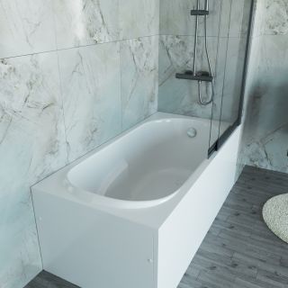 Ванна акриловая Vincea VBT-2A150-LG с ножками 1500*750*470, пристенная, цвет белый