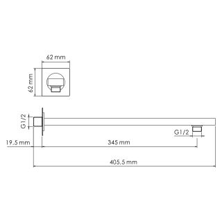 Душевой комплект WasserKRAFT Naab A8651.090.118 хром