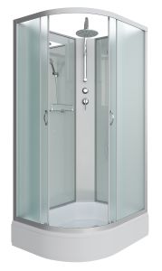Душевая кабина Niagara NG-33974-14RBKT 90x70см серебро/матовое
