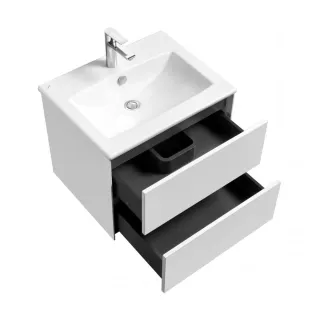 Тумба под раковину Aquaton Сохо 1A258001AJ010 60 см белый глянец