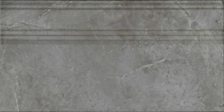 Плинтус Kerama Marazzi FME031R Риальто серый тёмный глянцевый обрезной 20x40x1,6
