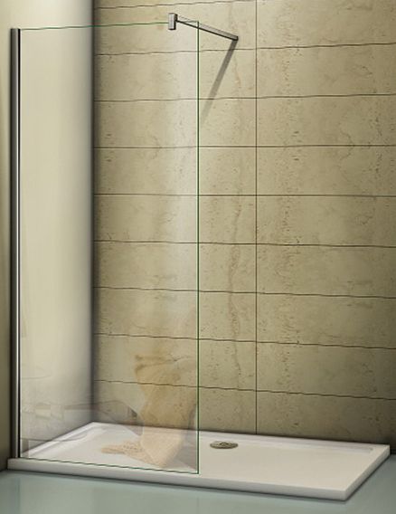 Душевая перегородка Bas Walk In SP-110-C-CH 110x195