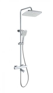 Душевая стойка Wonzon & Woghand Stay 2 WW-B3016-T1-CR с термостатом хром Душевая стойка Wonzon & Woghand Stay 2 WW-B3016-T1-CR с термостатом хром