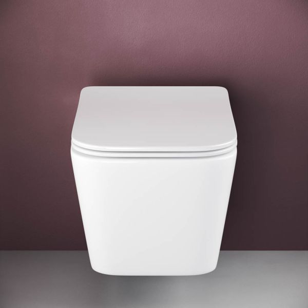 Подвесной унитаз Ceramica Nova Metric CN3007 безободковый белый Подвесной унитаз Ceramica Nova Metric CN3007 безободковый белый