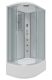 Душевая кабина Niagara NG-2310-14RF с гидромассажем 120x80см серебро/матовое