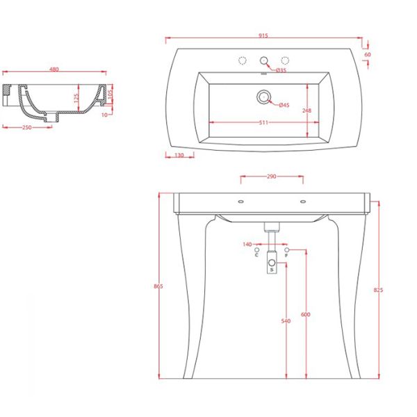 Раковина ArtCeram JAZZ JZL001 01 00*1 белая 91.5 см