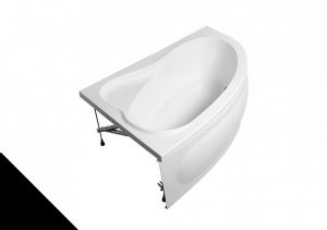 Панель фронтальная Aquanet Luna 150 L черная
