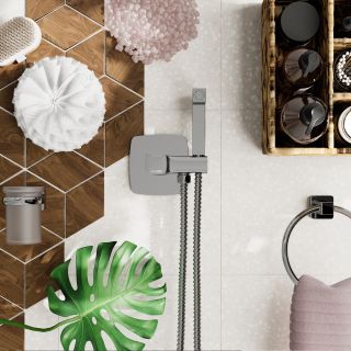 Гигиенический душ со смесителем WasserKRAFT Naab 8638 хром