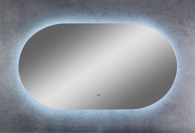 Зеркало с холодной подсветкой Art&Max Torino 110x65см AM-Tor-1100-650-DS-F