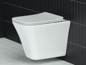 Подвесной унитаз Ceramica Nova Mono CN1902 безободковый белый