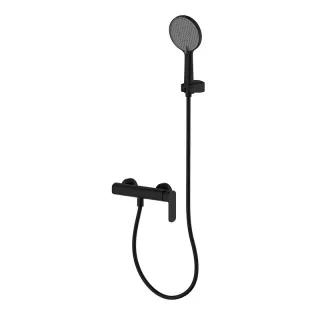 Смеситель для душа AQUAme Monza AQM6313MB чёрный матовый