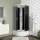 Душевая кабина Niagara Eco E100/26/TN 100x100 см профиль хром стекло тонированное