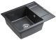 Мойка кухонная Paulmark Flugen PM216050-BLM чёрный металлик Мойка кухонная Paulmark Flugen PM216050-BLM чёрный металлик