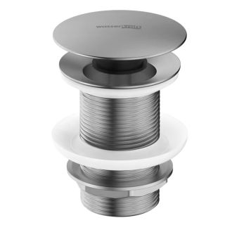 Донный клапан WasserKRAFT A244GR графит