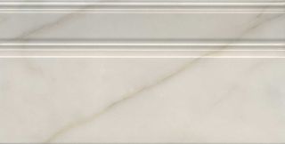 Плинтус Kerama Marazzi FME007R Греппи белый глянцевый обрезной 20x40x1,6