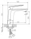 Смеситель для раковины Haiba HB10548-7 чёрный матовый