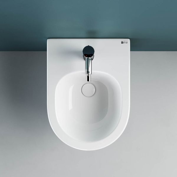 Биде подвесное Ceramica Nova Moments CN3004 белый