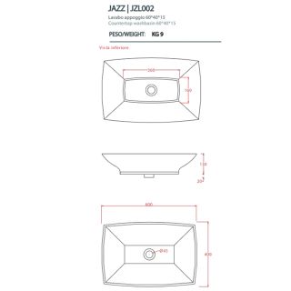 Раковина ArtCeram JAZZ JZL001 01 00*1 белая 91.5 см Раковина ArtCeram JAZZ JZL001 01 00*1 белая 91.5 см