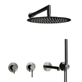 Душевой комплект WasserKRAFT Rhein 9951.99DVR3.019.116.444.010.137.443GR графит