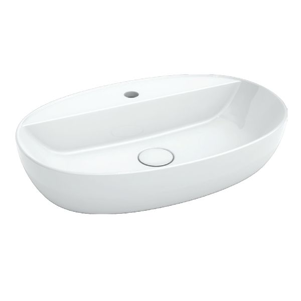 Kerama Marazzi Раковина PLAZA PLR.wb.60.1 60х40 см накладная с отверстием под смеситель